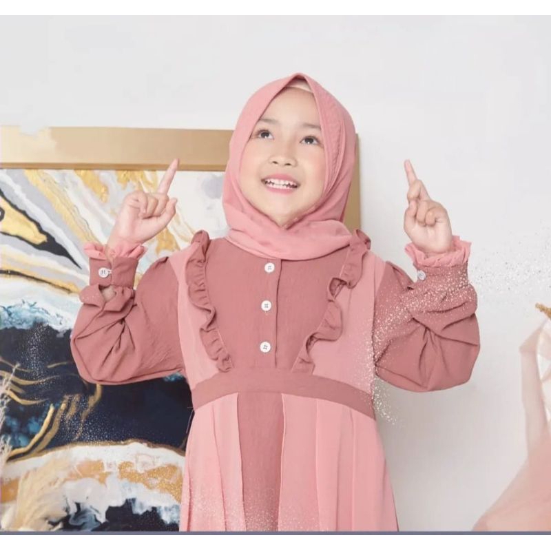 FAYRA KIDS SET KHIMAR GAMIS ANAK PEREMPUAN USIA 6-11 TAHUN/GAMIS ANAK TANGGUNG/GAMIS ANAK TERLARIS/PAKAIAN ANAK MUSLIM/GAMIS PEREMPUAN MUSLIMAH/GAMIS VIRAL/GAMIS ANAK KEKINIAN/RACUNSHOPEE/CELLERADJOECOLLECTION