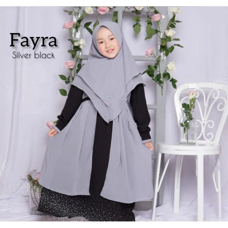 FAYRA KIDS SET KHIMAR GAMIS ANAK PEREMPUAN USIA 6-11 TAHUN/GAMIS ANAK TANGGUNG/GAMIS ANAK TERLARIS/PAKAIAN ANAK MUSLIM/GAMIS PEREMPUAN MUSLIMAH/GAMIS VIRAL/GAMIS ANAK KEKINIAN/RACUNSHOPEE/CELLERADJOECOLLECTION