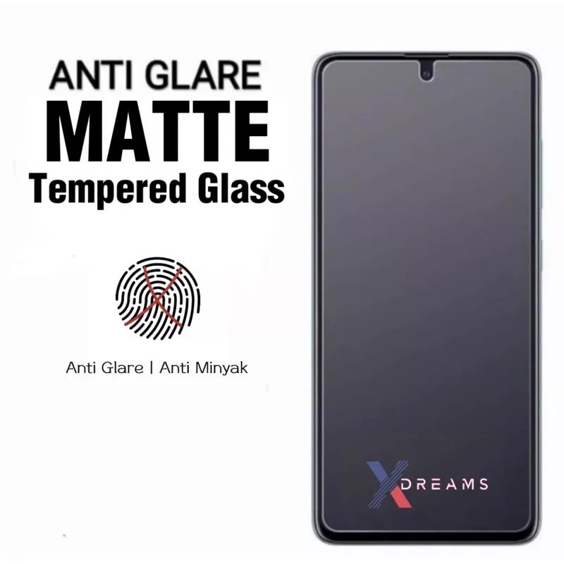 Matte Glass 9H Full Layar xiomi Redmi Note 12 Note 12 Pro / Redmi  12C / Redmi  10C / Redmi 13T / Redmi 13C Full Layar