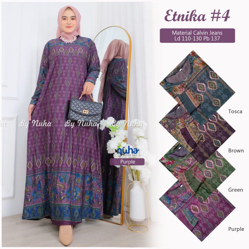 gamis ETNIKA 4 maxy