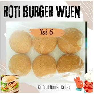 

ROTI BURGER REGULER WIJEN - ROTI BURGER COKLAT WIJEN 6 PCS