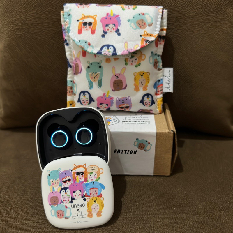 Earphone Bluetooth Uneed x Idekuhandmade Collab Special Edition