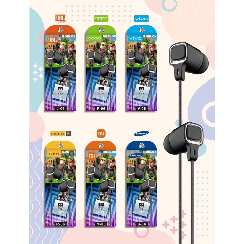 Handsfree Headset AK-47 Samsung Xiaomi Headset Handsfree AK-47 Earphone