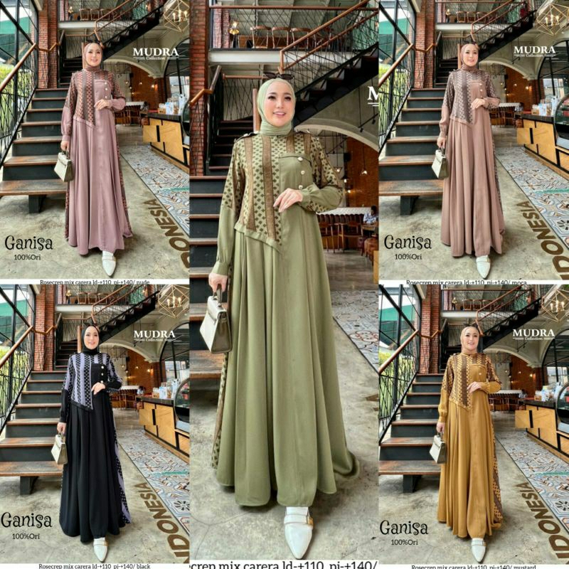 NEW GANISA / ROSECREP MIX CARERA // MUDRA COLLECTION