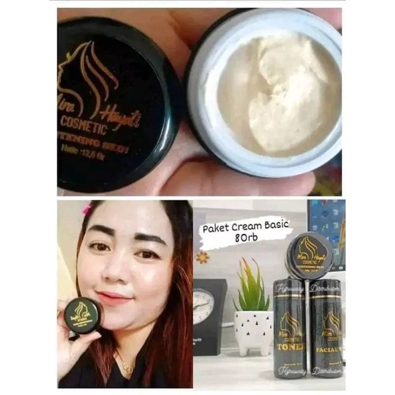 MH CREAM WAJAH PAKET BASIC