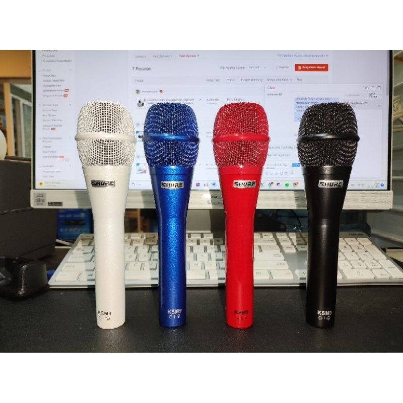 Mic Shure Ksm 9 / Mikrofon Shure Ksm9 Variasi Warna