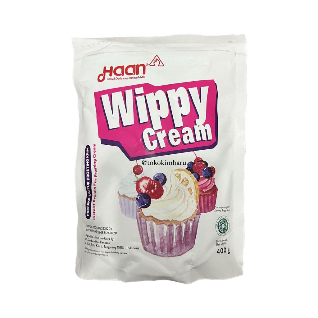 

HAAN Wippy Cream 400 GR Pouch