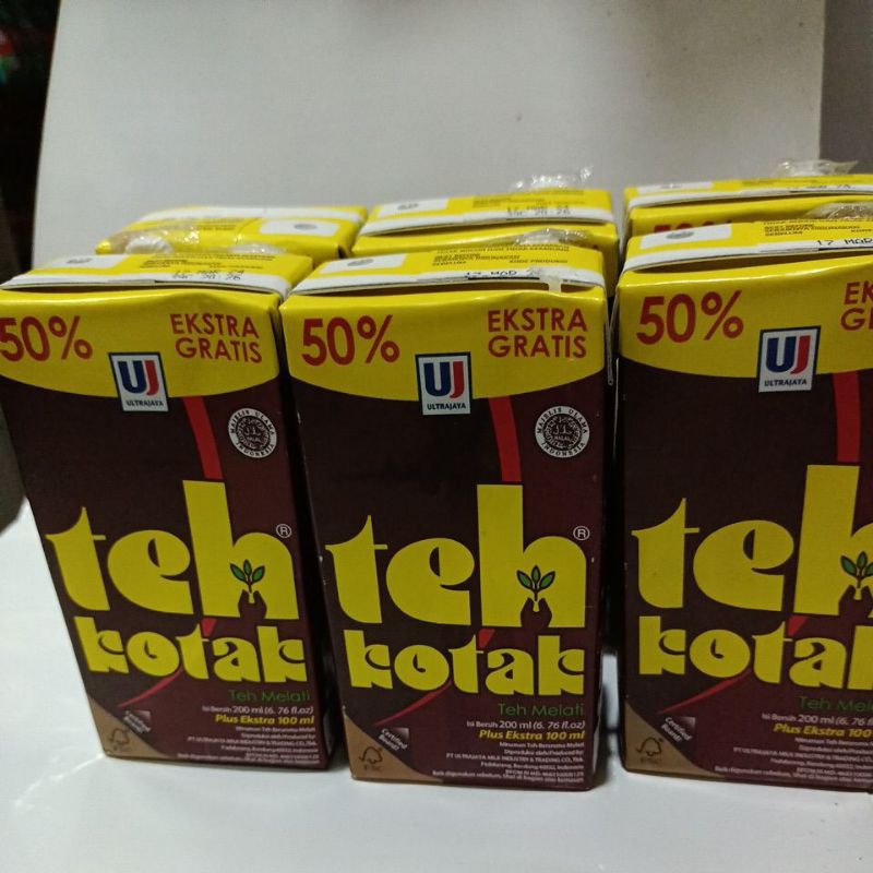 

Teh kotak extra 50% 200ml+100ml