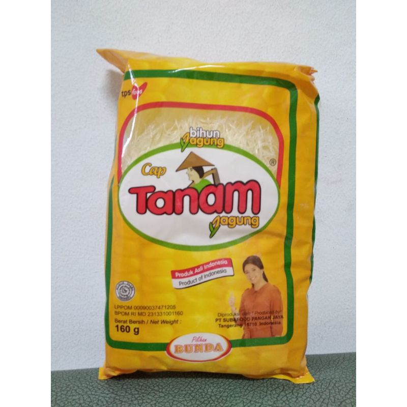 Bihun Cap Tanam Jagung ( 160g , 320g) / Bihun tanam jagung 320g x 10 bungkus / bihun tajam jagung 160g x 20 bungkus