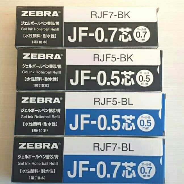 

Refill / Isi Ulang Pulpen Zebra Sarasa 0.5 0.7 & 1.0