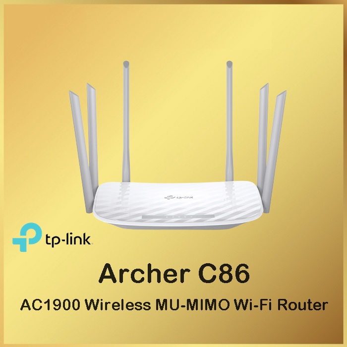 Tp-Link Archer C86 AC1900 Wireless MU-MIMO Wi-Fi Router C 86