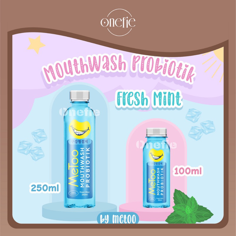 [ READY STOCK ] METOO MOUTHWASH PROBIOTIK | OBAT KUMUR PROBIOTIK | FRESH MINT OBAT KUMUR METOO