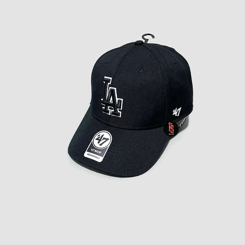 TOPI ORIGINAL 47 MVP HIGHLIGHT LOS ANGELES DODGERS SNAP BLACK