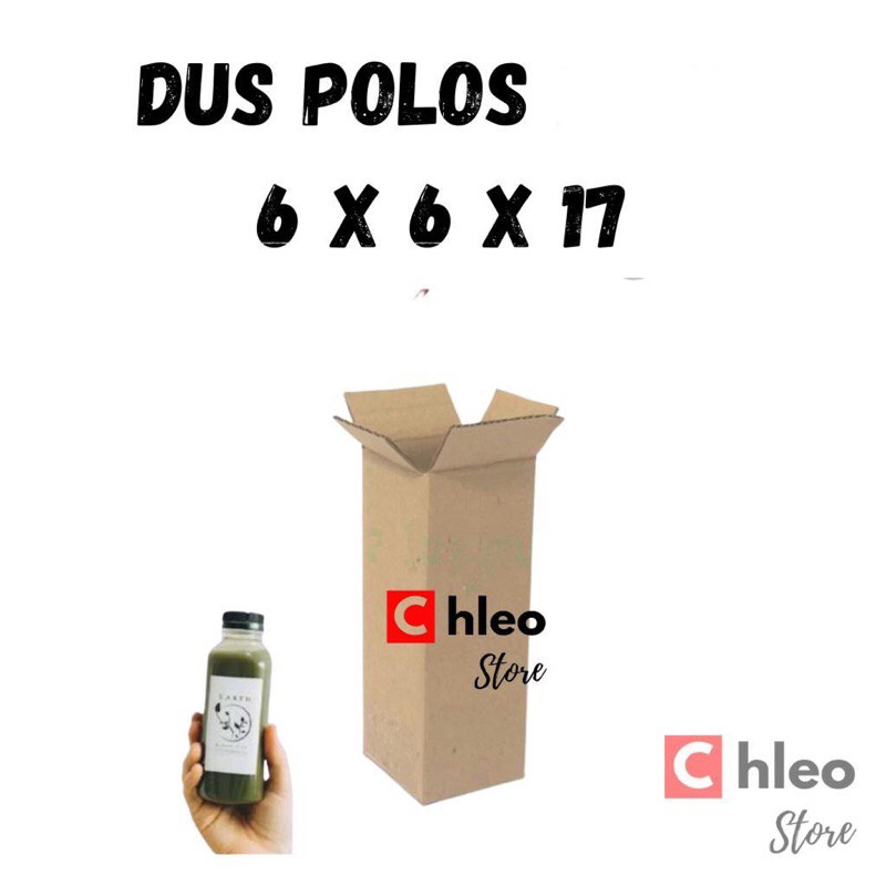 

box /kardus murah ukuran 6x6x17 cm