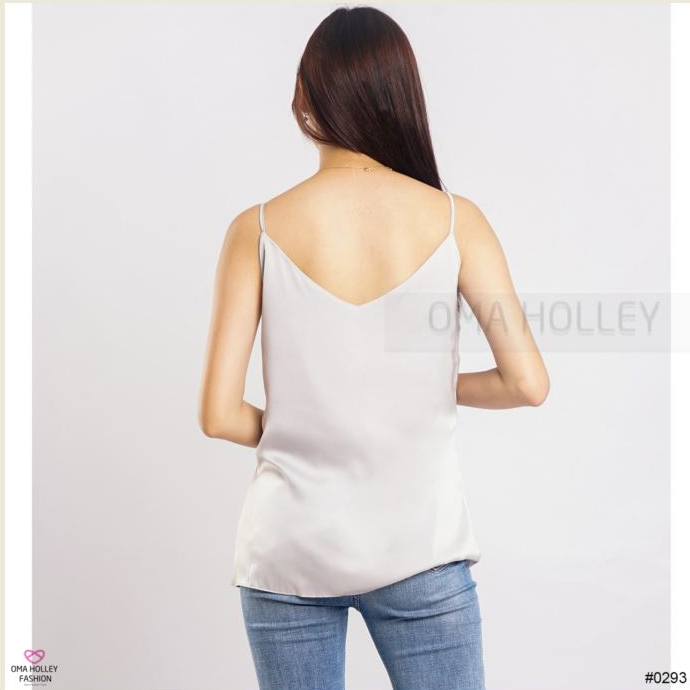 (COD) OH Fashion Tanktop Bella Saten Korea #0293 (S-XL)