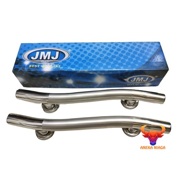 AN22- Pull Handle Bulat Stainless 33cm Gagang Pegangan Tarikan Pintu 2 Daun