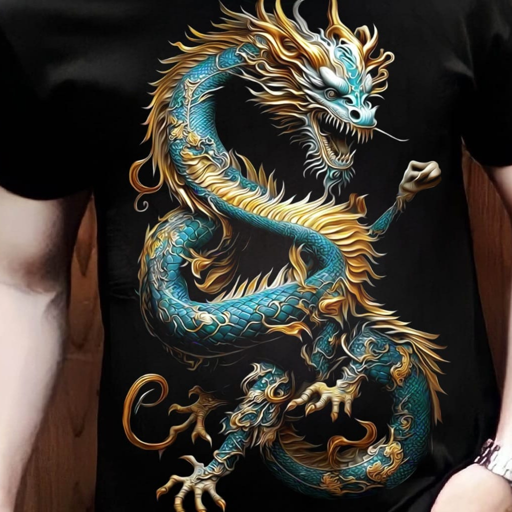 KAOS DISTRO PRIA NAGA RAIJIN