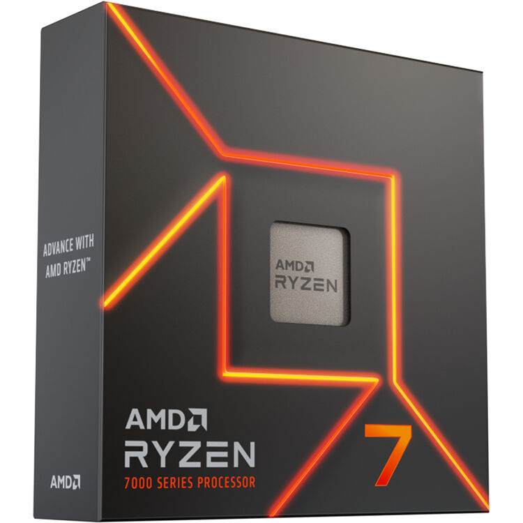 AMD RYZEN 7 7700X w/o Cooler Processor CPU Socket AM5 Resmi 3 Tahun
