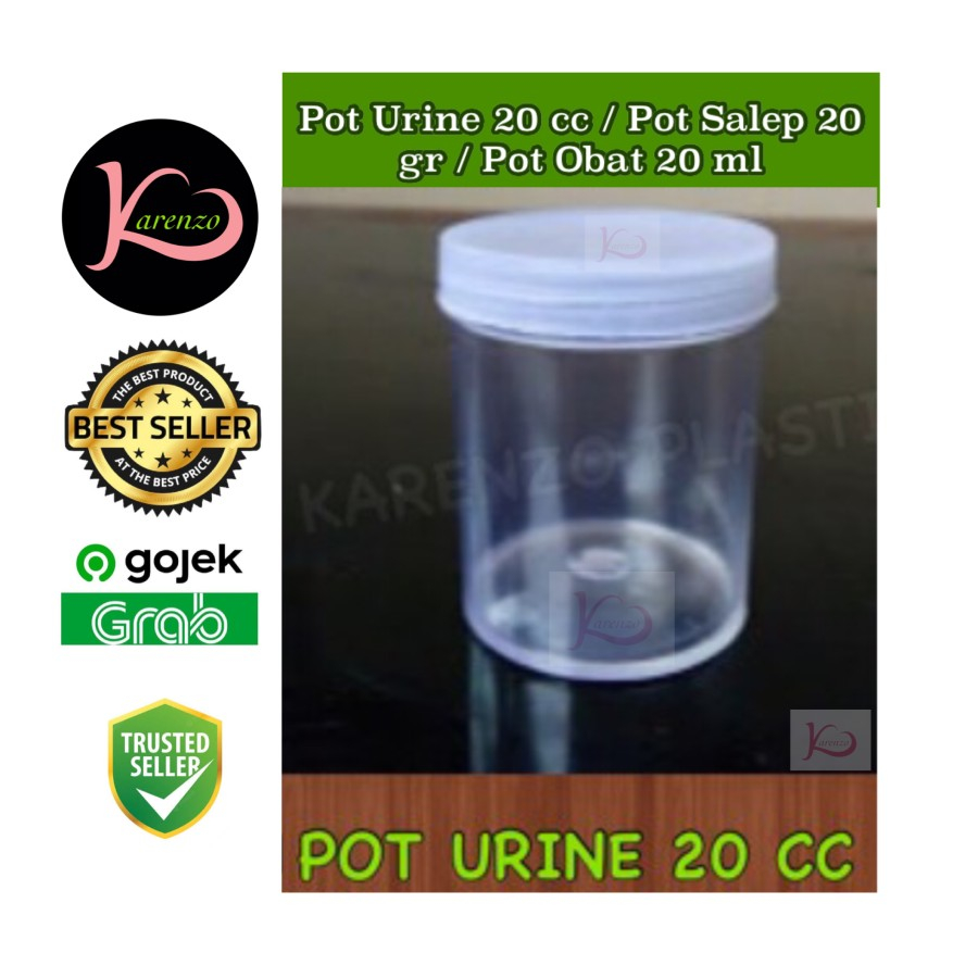 Pot Urine 20 cc / Pot Kapsul 20 gr / Pot Salep 20 gr