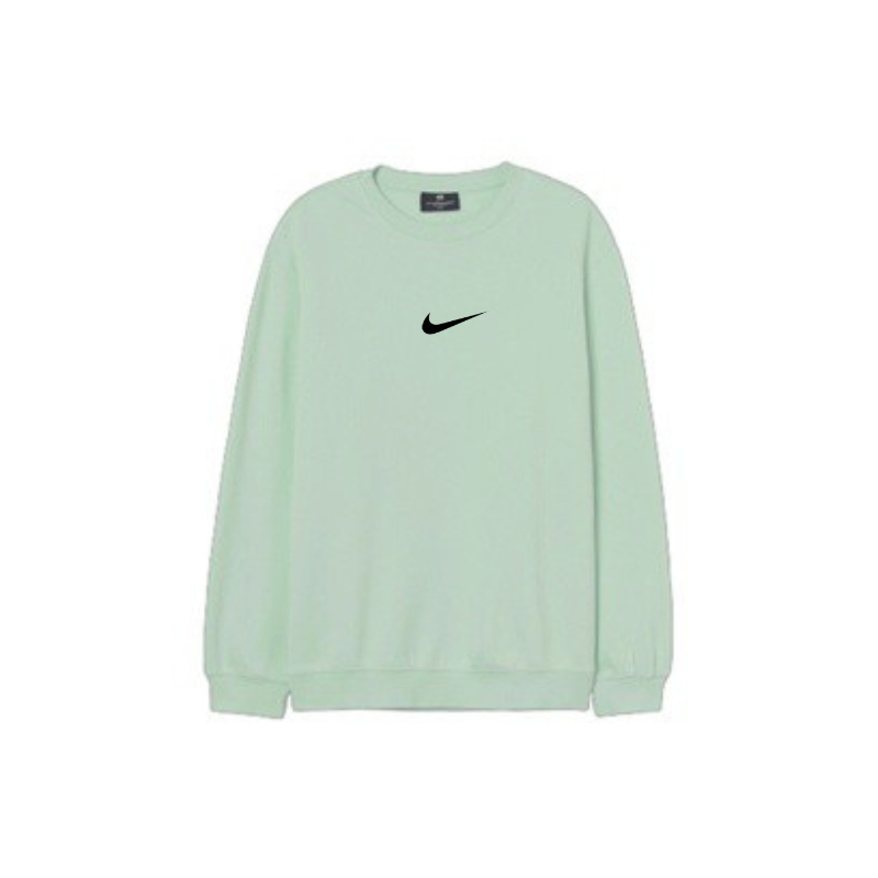 Nike Sweatshirt Baby Pink Basic Logo Simple Premium / Sweater Nike / Crewneck Nike