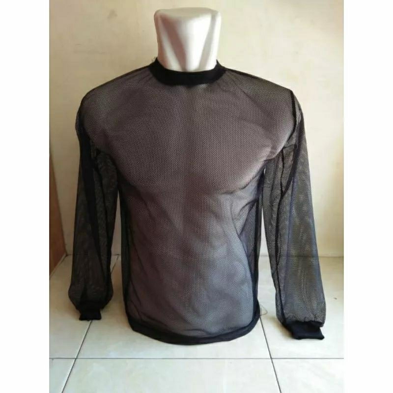 kaos jaring panjang / kaos jala panjang