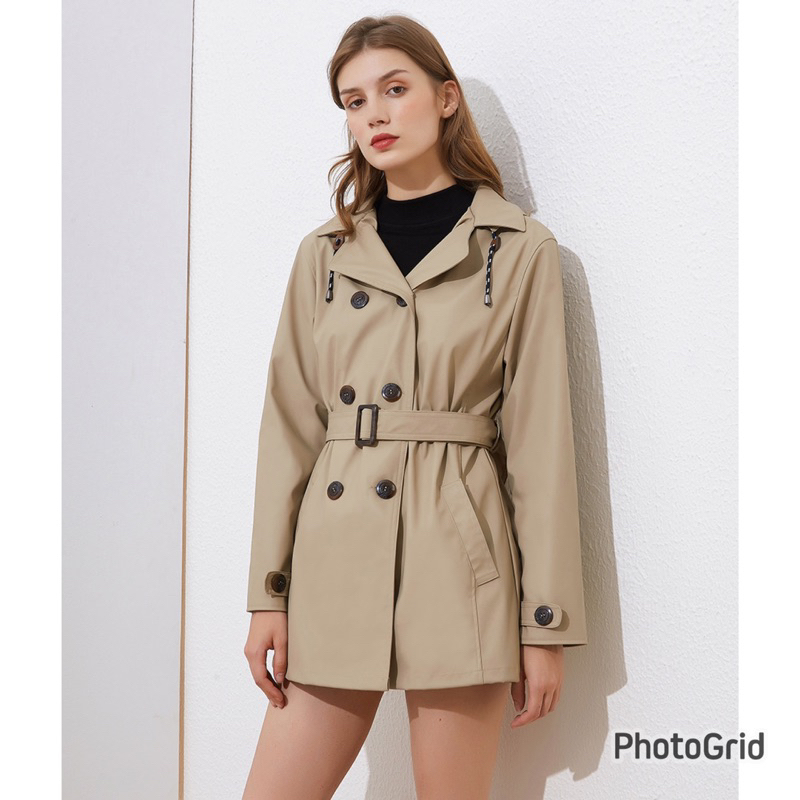 IMPORT MOLLAD COAT ZARA jaket mantel raincoat jas hujan waterproff anti air bahan premium trench jacket