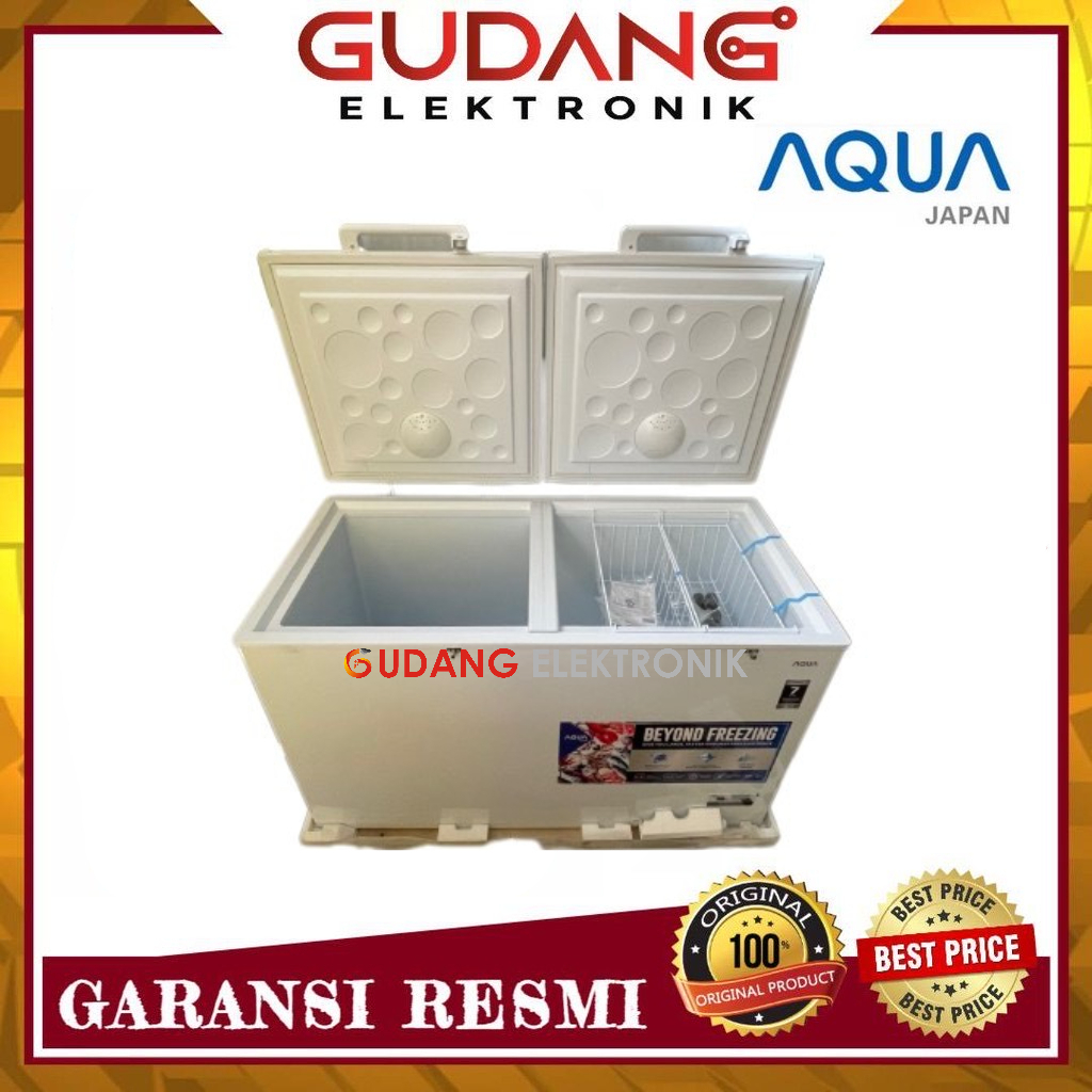 CHEST FREEZER AQUA AQF-450EC FREEZER BOX AQUA AQF 450 EC