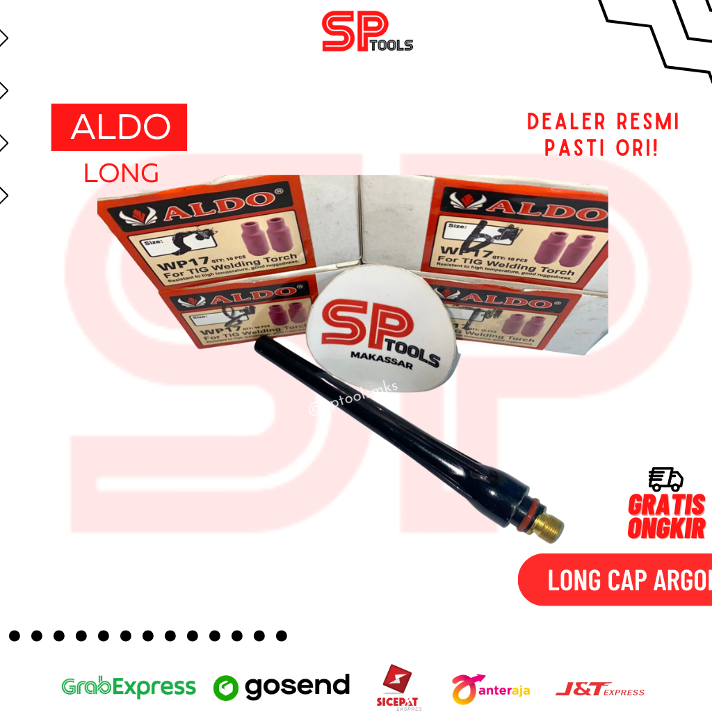 LONG CAP ARGON / STANG LAS ARGON PANJANG ALDO WP17