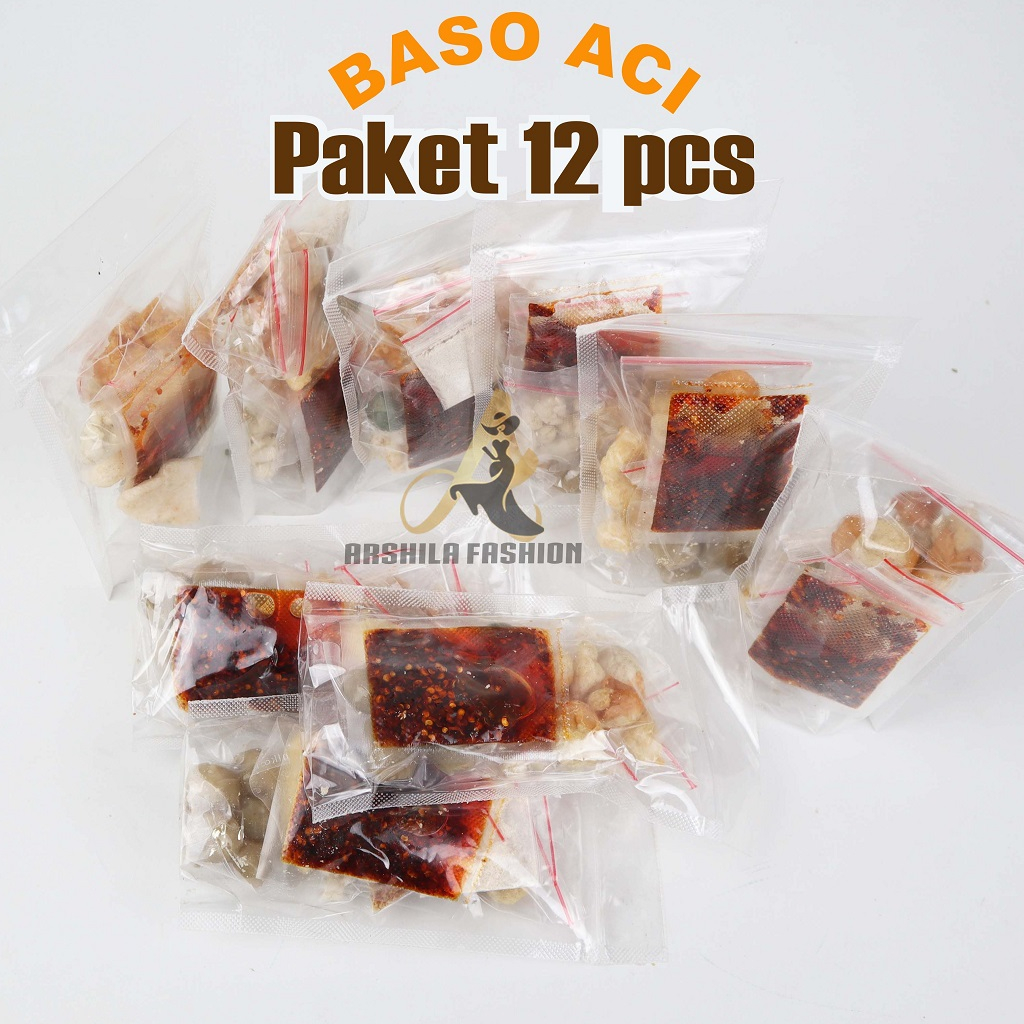 BASO ACI TULANG RANGU Paket Hemat ISI 12 PCS