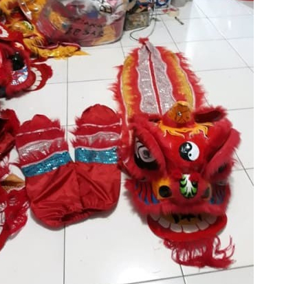 [COD] Barongsai Anak Mata Kedip / Barongsai Bola LED Menyala / Mainan Anak Anak