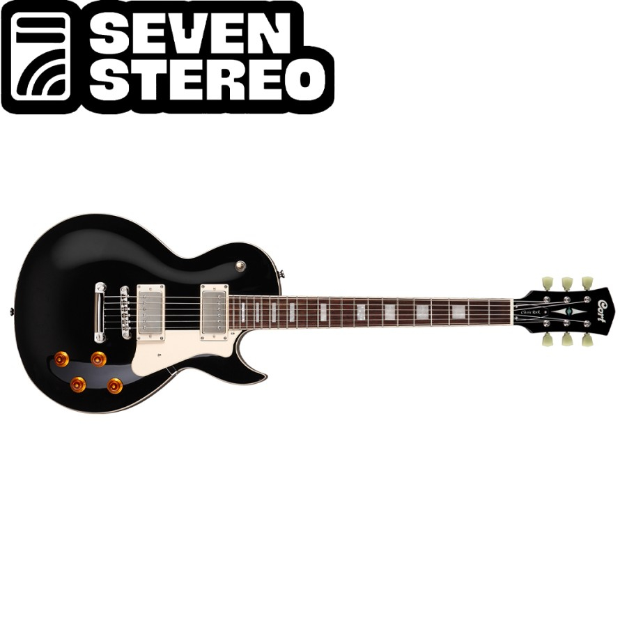 Cort CR200 Classic Rock Les Paul Model Electric Guitar Black