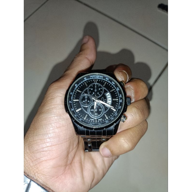 Jam tangan crono bekas GC swiss movt original