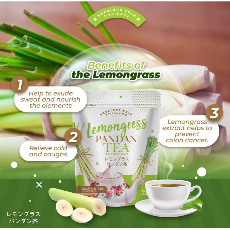 

Lemongress pandan tea