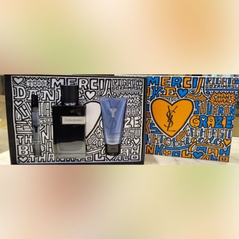 YSL Y MEN EDP 100ML PAKET