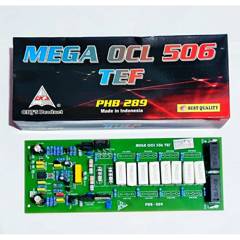 Kit MEGA OCL 506 TEF / Kit driver plus PCB by CKJ PHB 289