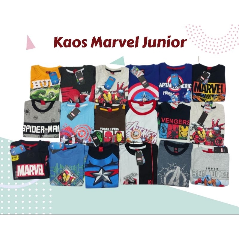 MARVEL KAOS ANAK LAKI-LAKI