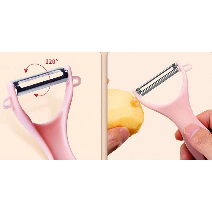 Pisau Set 4in1 Talenan Gunting Dapur Pengupas Buah Knife Peeler Set 4in1