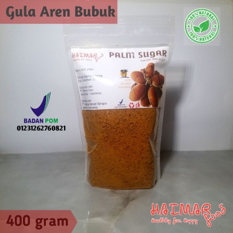 

Gula Aren Bubuk - Palm Sugar Nira - 400 gr gram - HAIMAR food