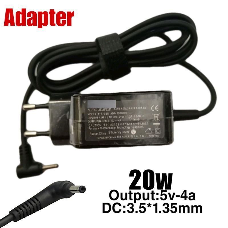 Charger Laptop Lenovo ideapad 100s 11IBY Miix 310 - 310-10 Miix 320-10ICR 5V-4A 20W