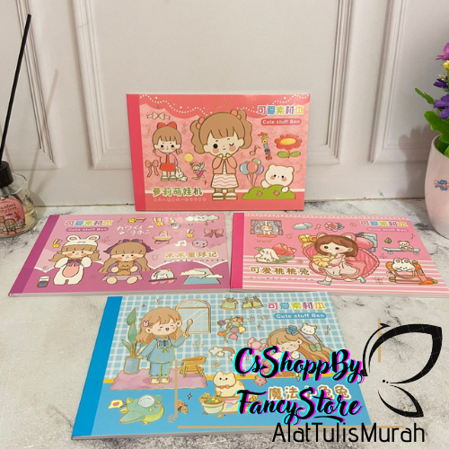 

Buku Stiker Senmu Kode KL43 Buku Stiker Model Panjang Stiker Anti Air Bisa Cod