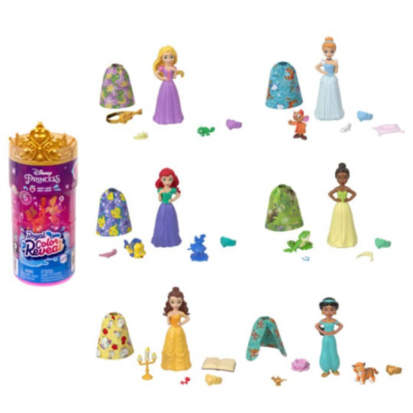 

Promo Boneka Barbie Disney Princess Surprise Color Reveal Aurora Rapunzel Diskon