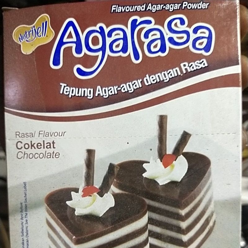 agar rasa coklat 22 gr 1 pcs