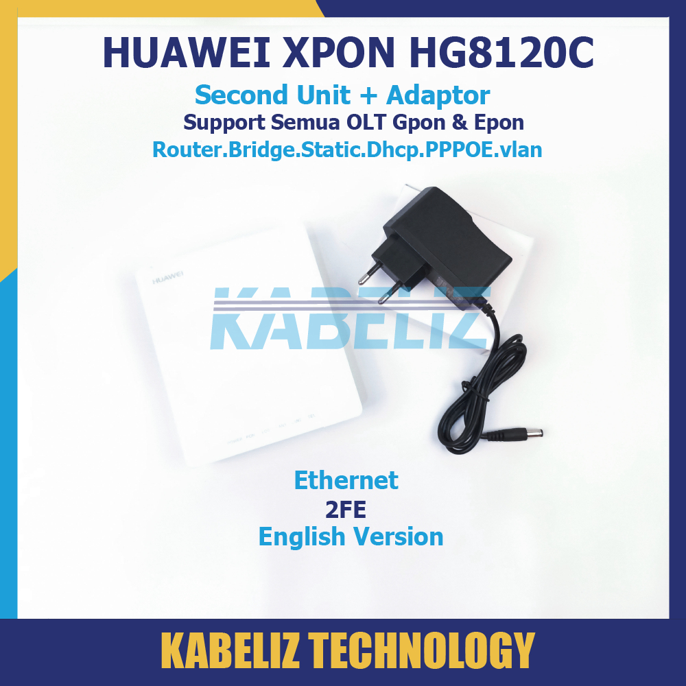 ONU XPON HUAWEI HG8120C /  HG8321R ONT NON WIFI SUPPORT ALL OLT EPON &amp; GPON