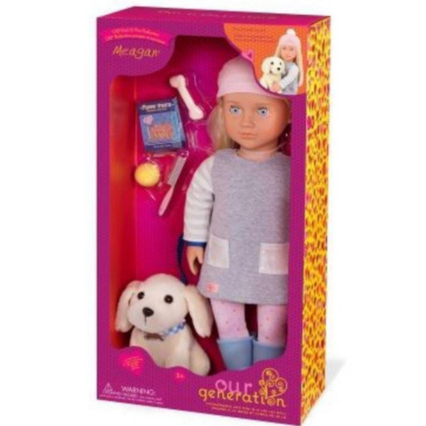 

Unik Mainan Boneka Anak Our Generation Dolls Boneka Meagan With Dog 46 Cm Diskon