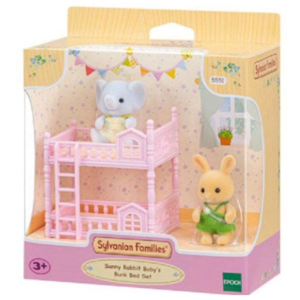 

Dijual Mainan Boneka Sylvanian Families Sunny Rabbit Baby's Bunk Bed Set Diskon