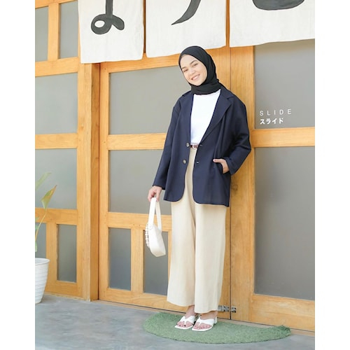 Blazer Wanita Casual Outer Kekinian