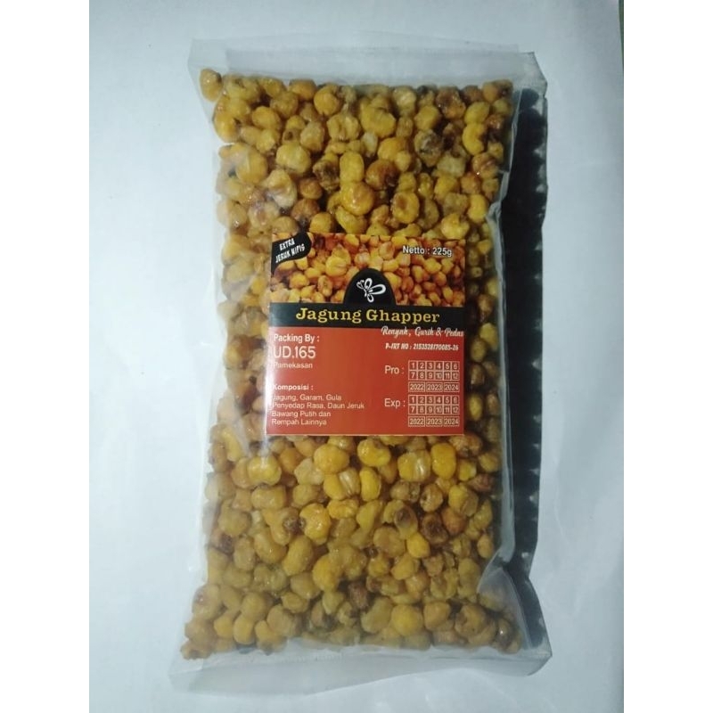

Camilan Khas Madura | Jagung Ghapper 225 gram