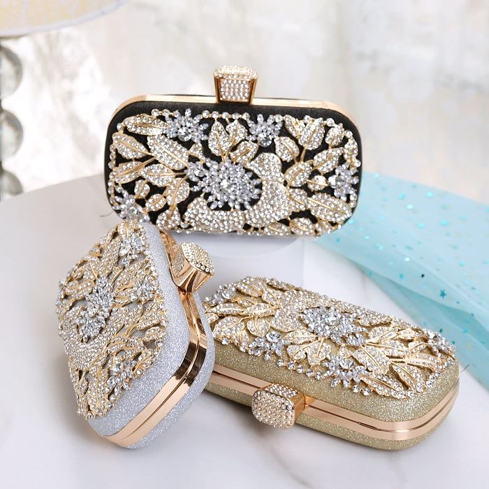 BJ2003 - SILVER/GOLD/BLACK TAS PESTA CLUTCH FASHION MODIS DOMPET IMPORT TAS WANITA FASHION IMPORT MODIS ELEGAN TERMURAH TERLARIS TERBARU BAGSTORE JAKARTA TAS BATAM  JT003