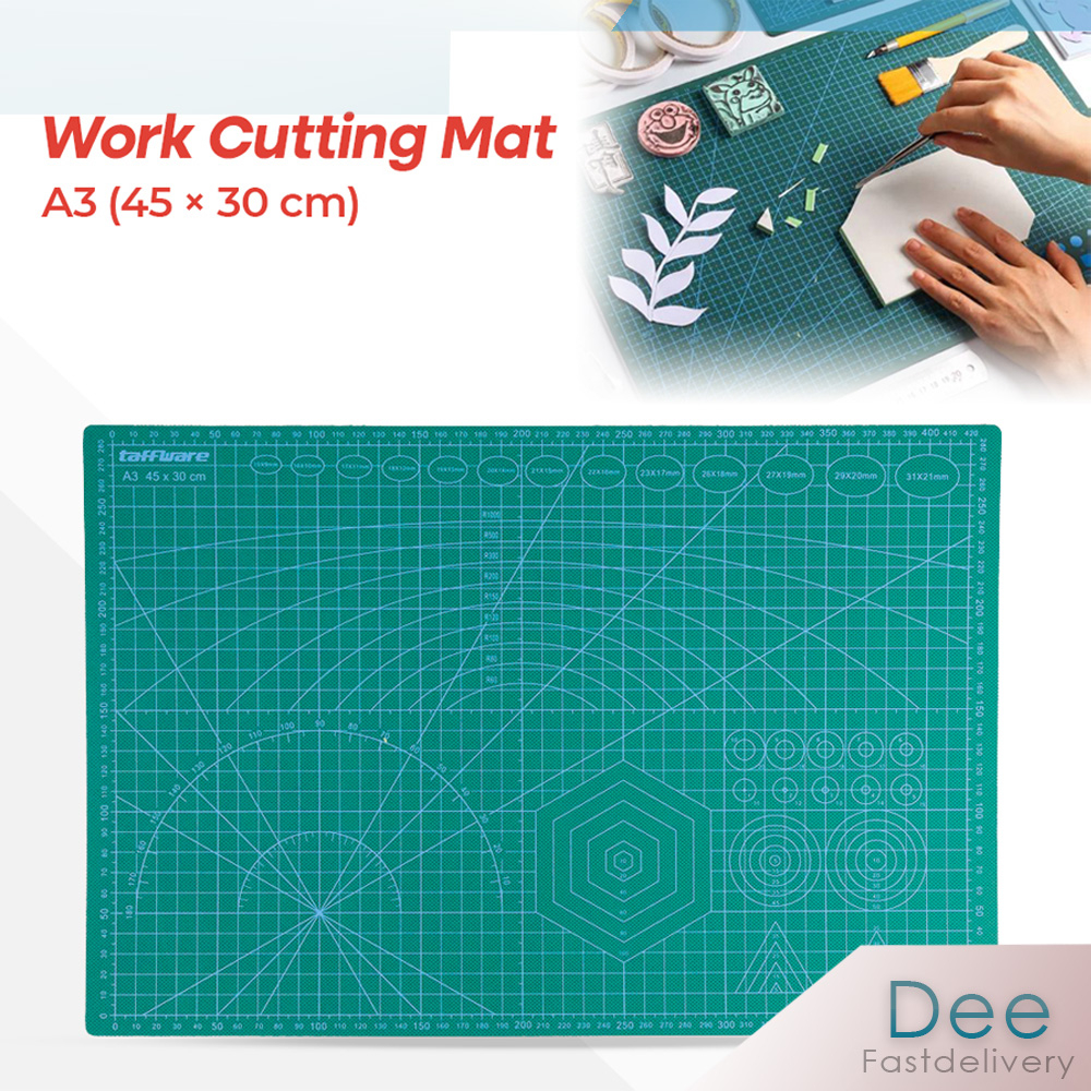 

Alas Potong A3 Work Cutting Mat Pad A3 45 x 30cm