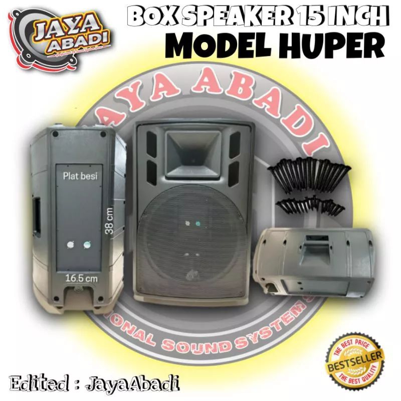BOX SPEAKER KOSONGAN 15 INCH MODEL HUPER TEBAL & IMPORT